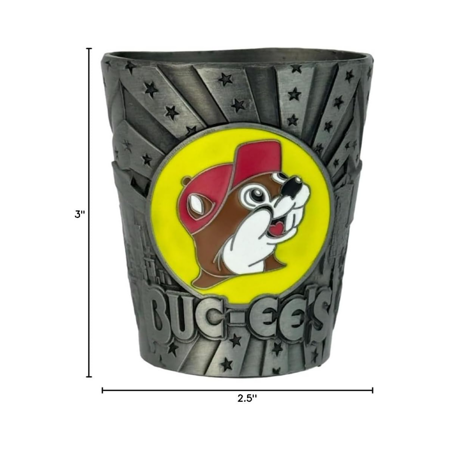 Buc-ee's Metal Shot Glass