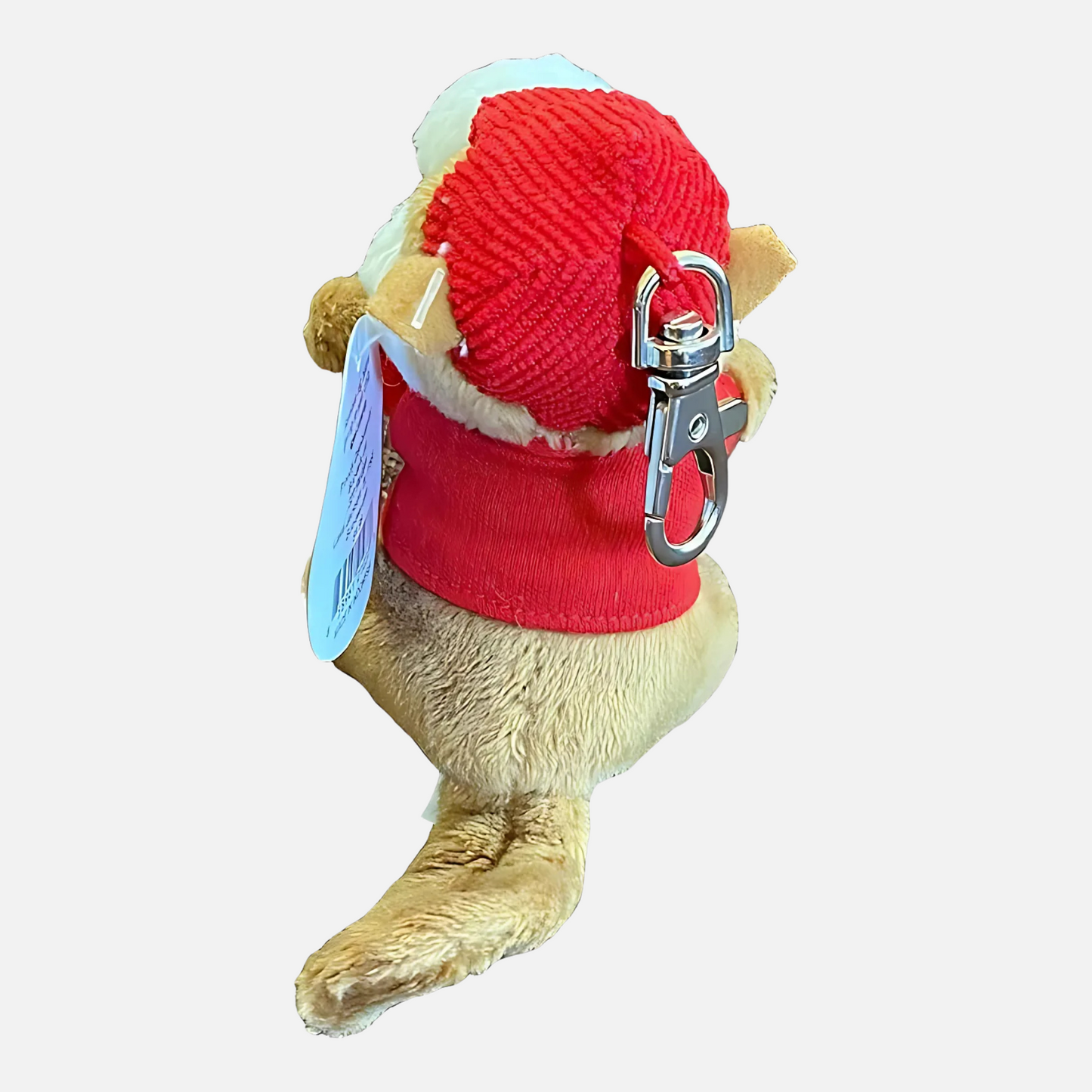 Buc-ee's Mini Stuffed Beavers Plush Keychain 4"