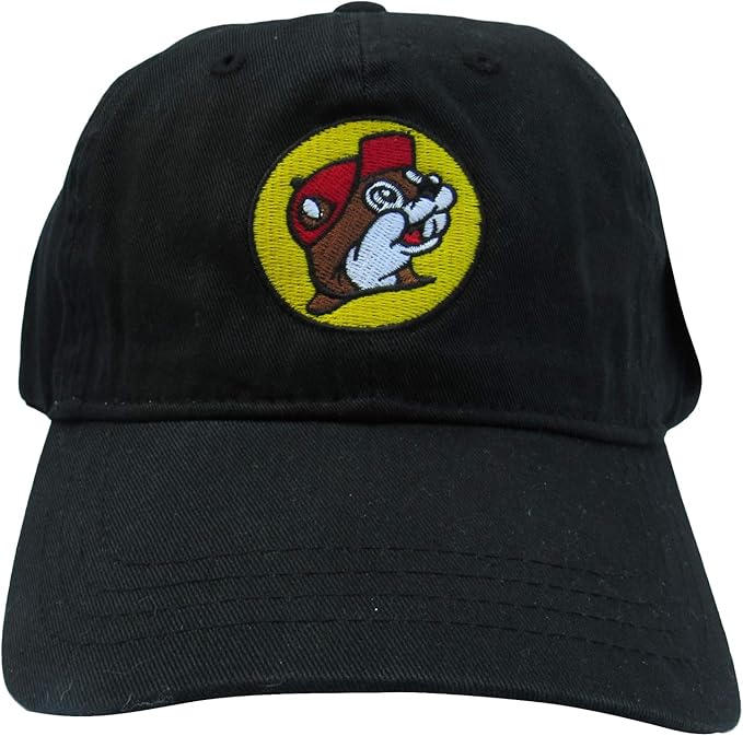 Buc-ee's Black Logo Baseball Cap