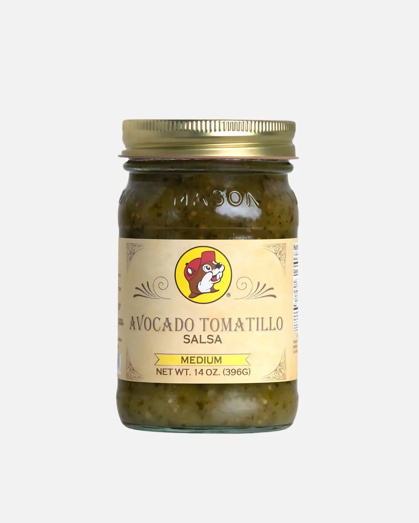 Buc-ee's Avocado Tomatillo Salsa - Medium Spicy 14oz jar