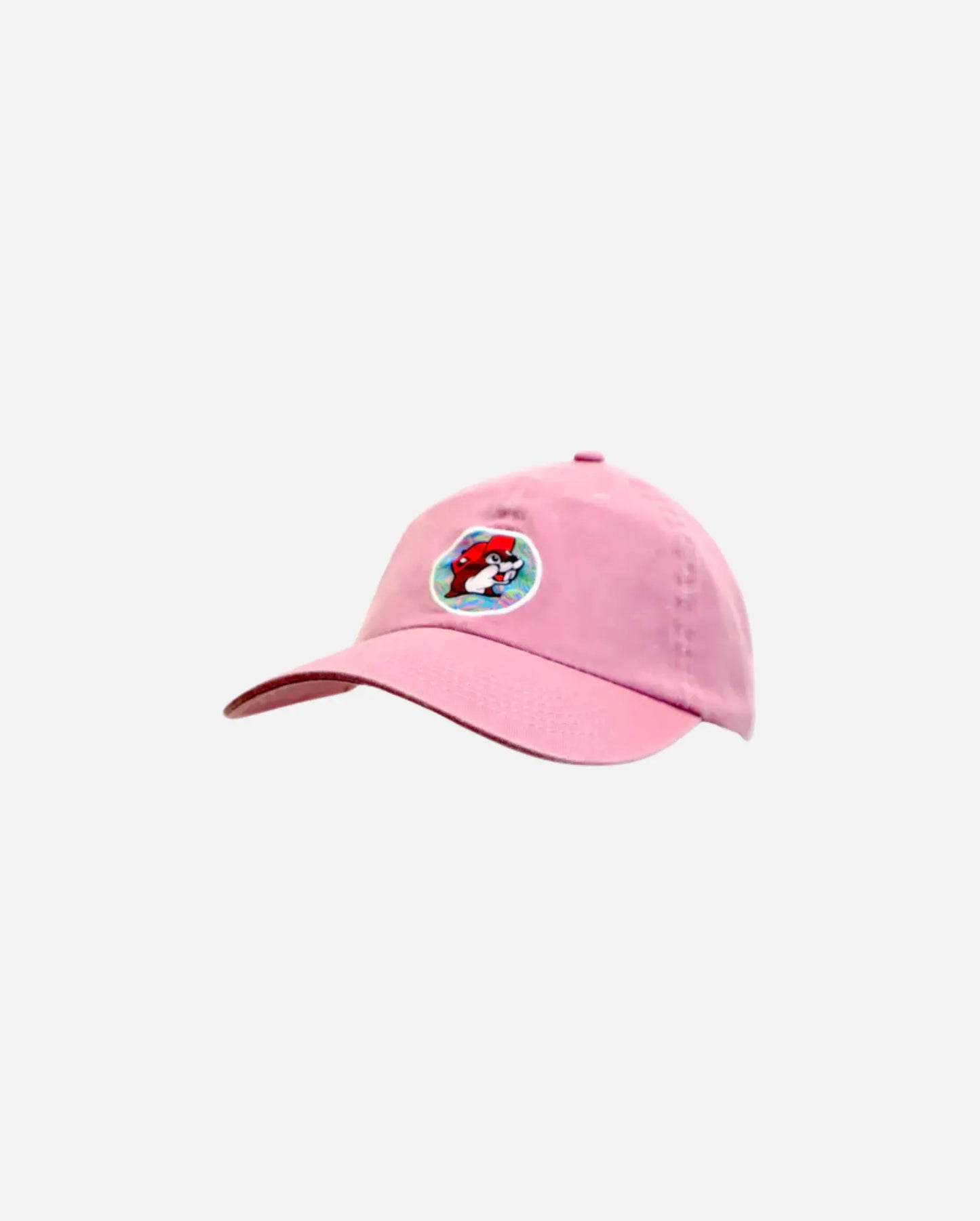 Buc-ee's Pink/Mauve Baseball Cap, signature beaver logo
