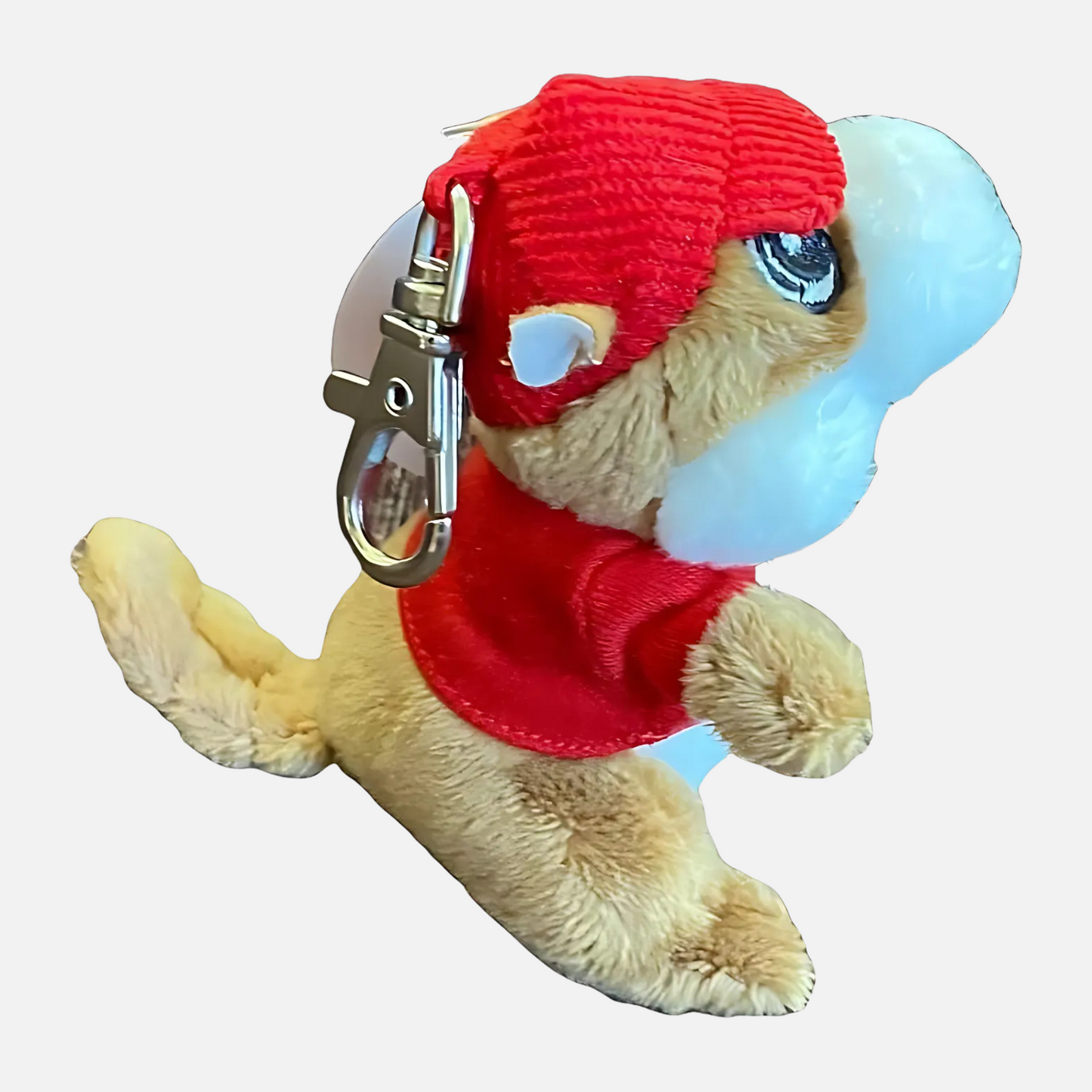 Buc-ee's Mini Stuffed Beavers Plush Keychain 4"