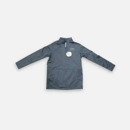 Buc-ee's Black 1/4 Zip Pullover Sweater