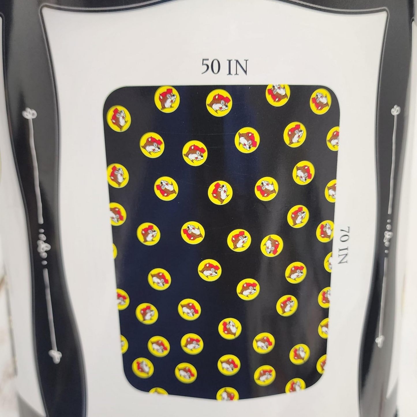 Buc-ee's Black Logo Blanket 50" by 70"