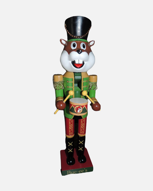 Buc-ee's Christmas Beaver Nutcracker 16"