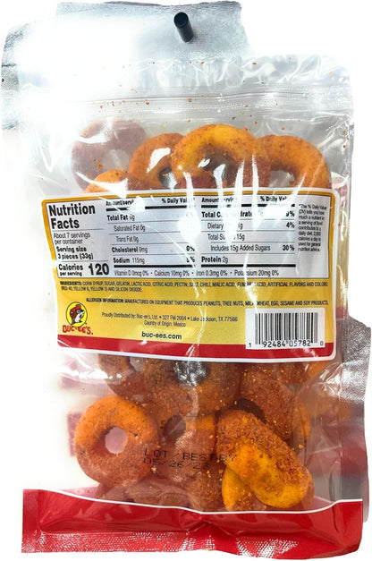 Buc-ee's Chamoy Peach Rings