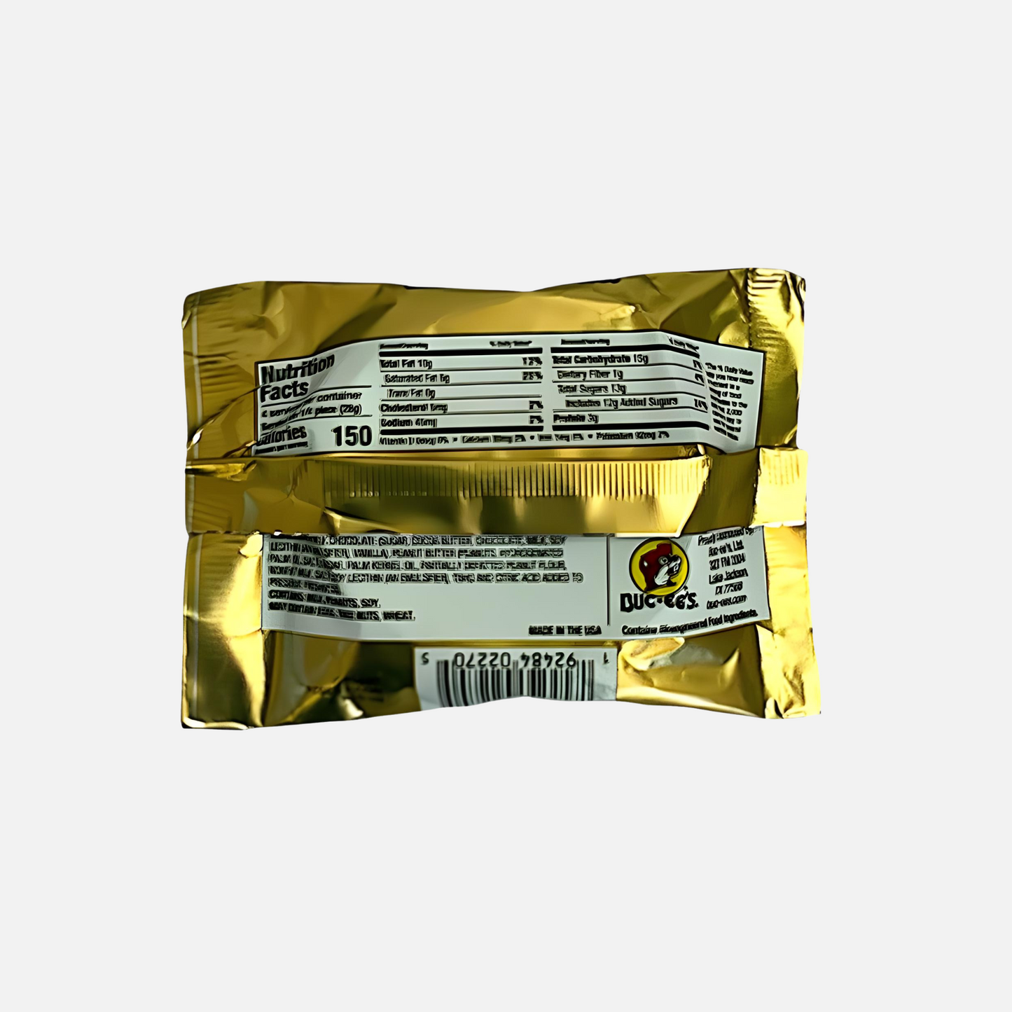 Buc-ee's Overbite Milk Chocolate Peanut Butter 4 oz