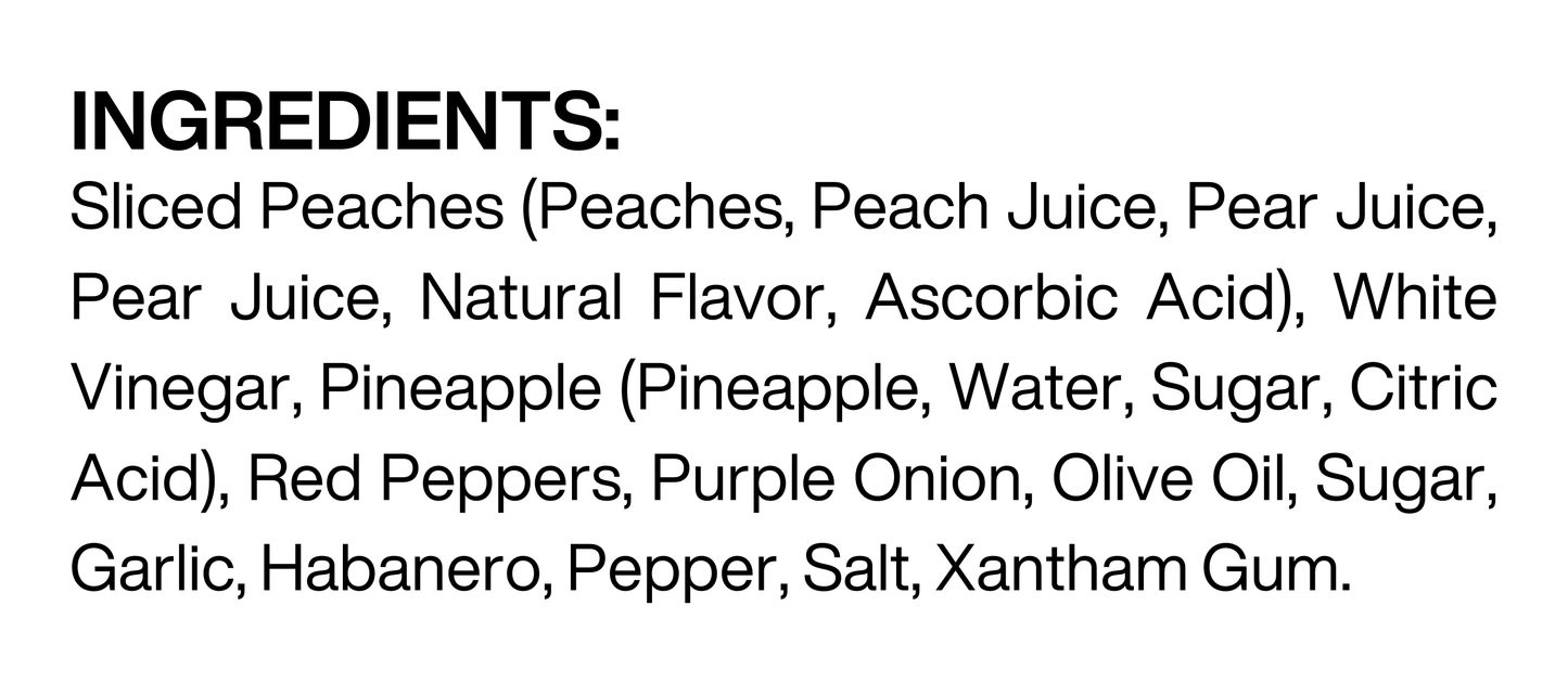 Buc-ee's Peach Habanero Hot Sauce