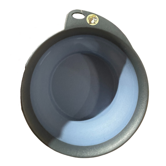 Buc-ee's Blue Collapsible Travel Cup for Pets (Large)