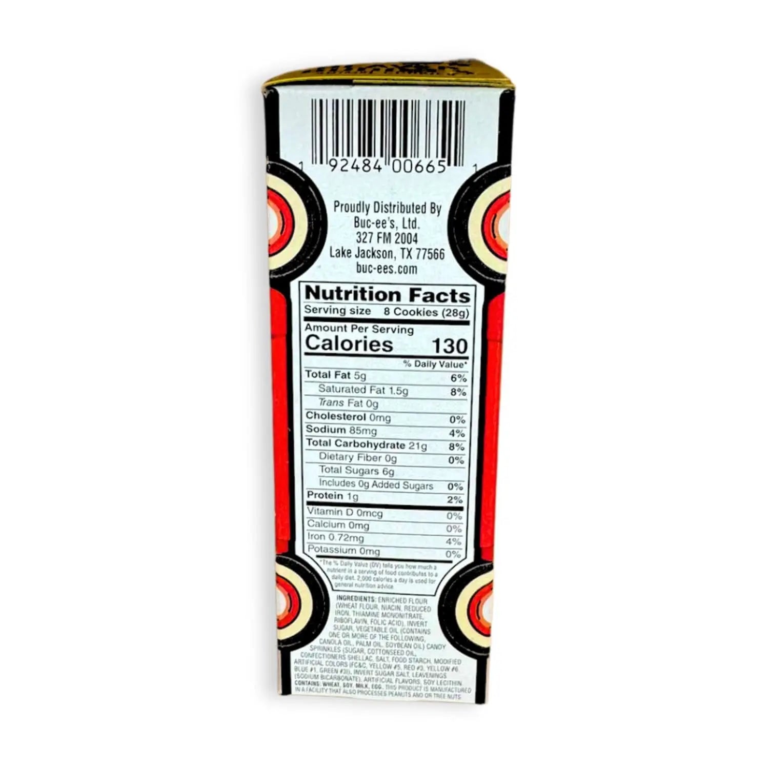 Buc-ee's Beaver Buddies Animal Cookies Nutrition Facts