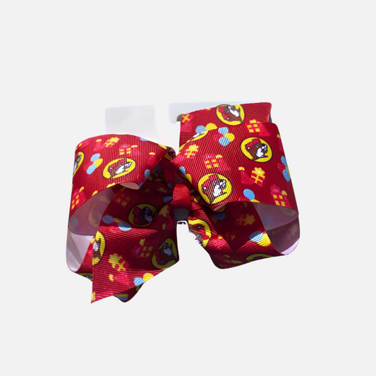 Buc-ee's Birthday Hair Accessories Bow (Medium)
