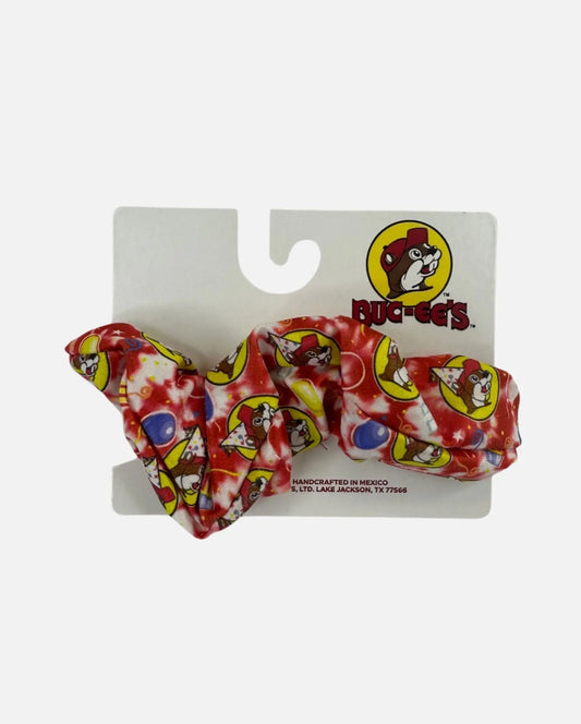Buc-ee's Hair Accessories Scrunchie, Birthday theme with beaver design