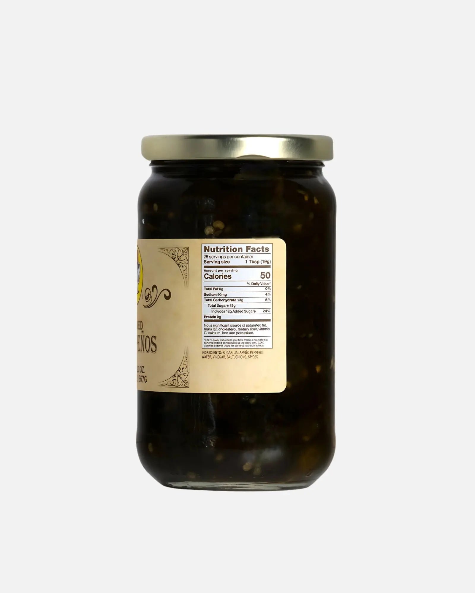 Buc-ee's Candied Jalapeño Nutrition Facts