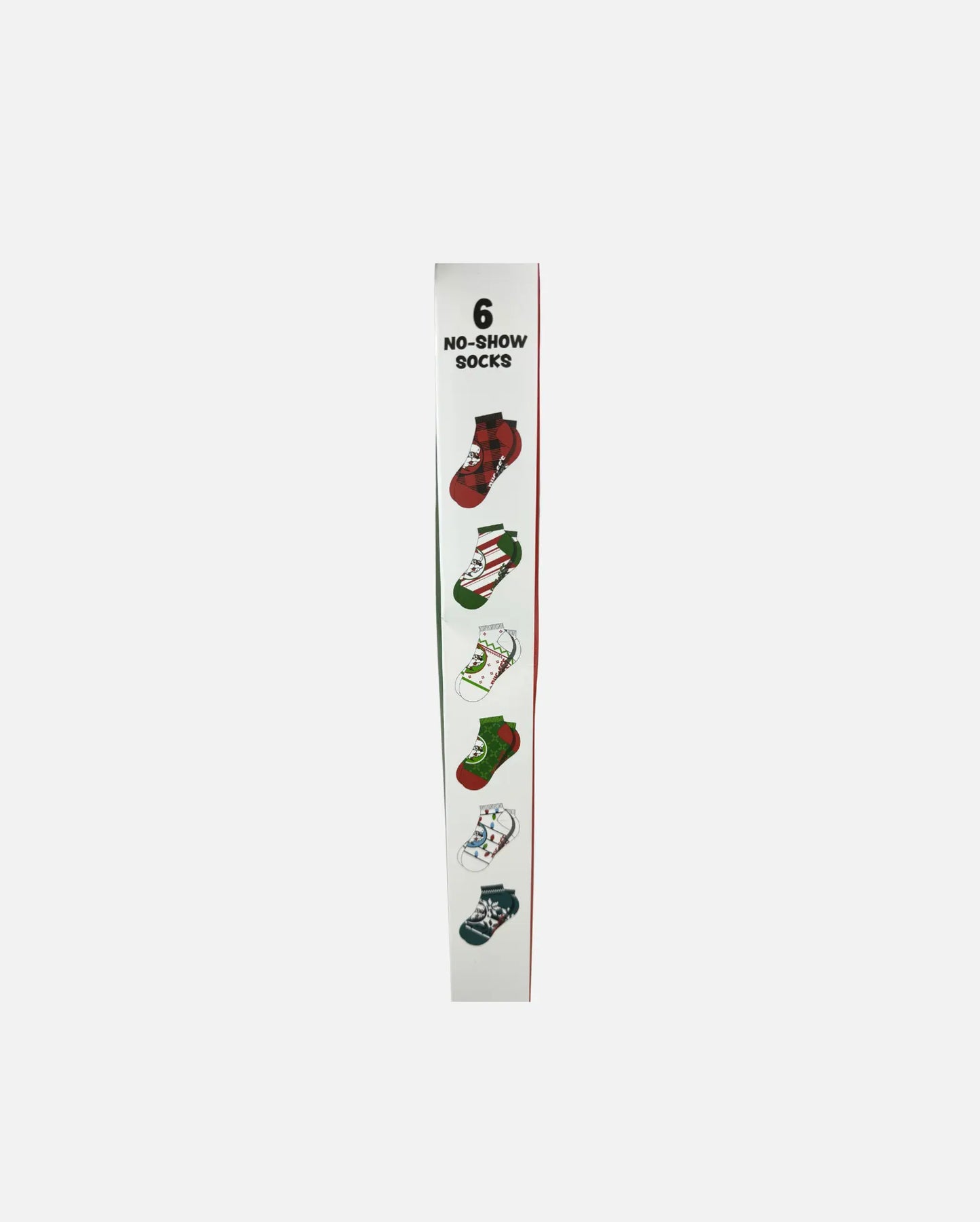 Buc-ee's Christmas Advent Calendar, 6 No-show socks styles