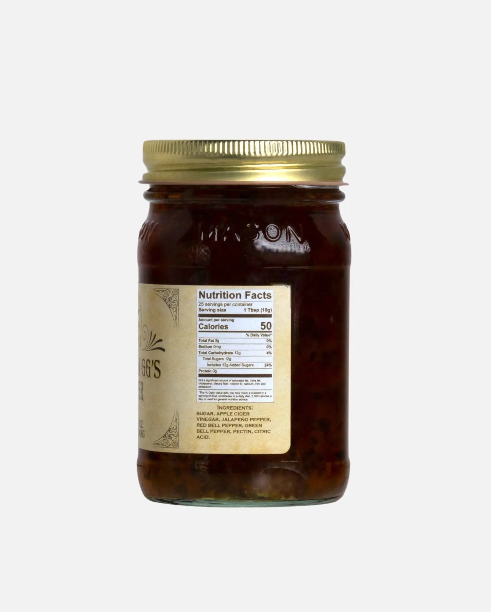 Buc-ee's Grandma GG's Pepper Jelly Nutrition Facts