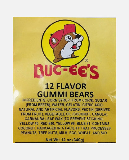 Buc-ee's Gummy Bears Ingredients
