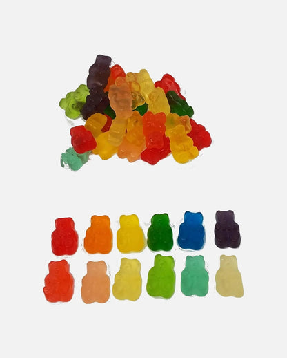 Buc-ee's Gummy Bears different flavors and colors