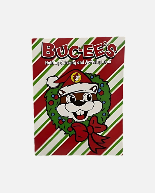 Buc-ee's Christmas Holiday Coloring and Activity Book 20 pages