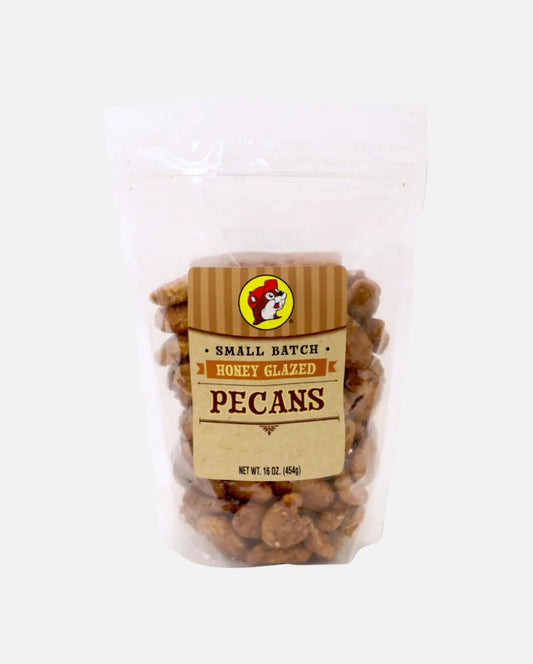 Buc-ee's Honey Glazed Pecans 16oz resealable bag