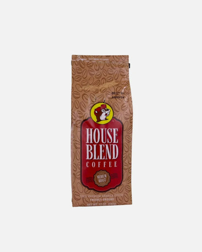 Buc-ee's House Blend Medium Roast 100% Premium Arabica Ground Coffee 12oz