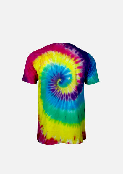 Buc-ee's Multicolored Texas Tie Dye Shirt back view