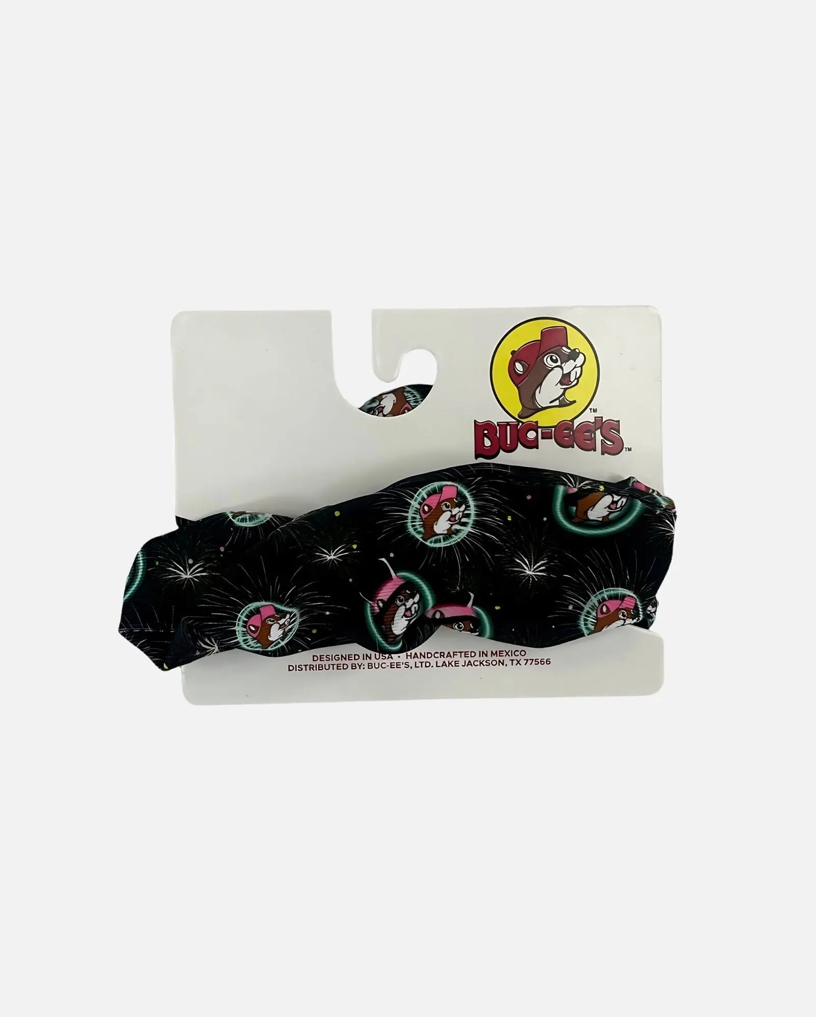 Buc-ee's New Year's Eve with fireworks design Hair Accessory Scrunchie
