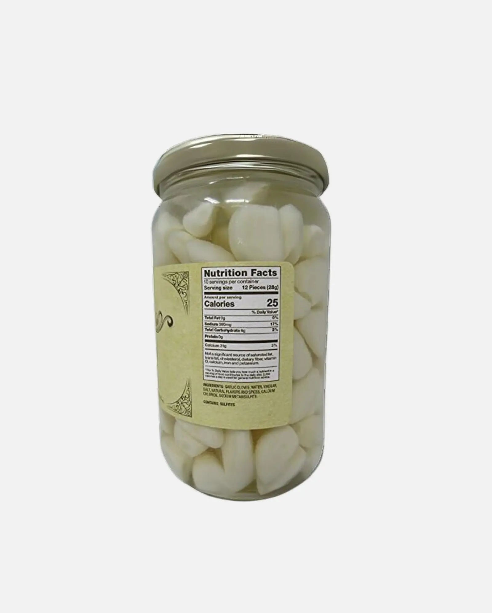 Buc-ee's Pickled Garlic Nutrition Facts