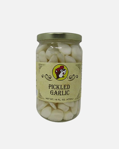 Buc-ee's Pickled Garlic 16 FL. Oz sealed jar