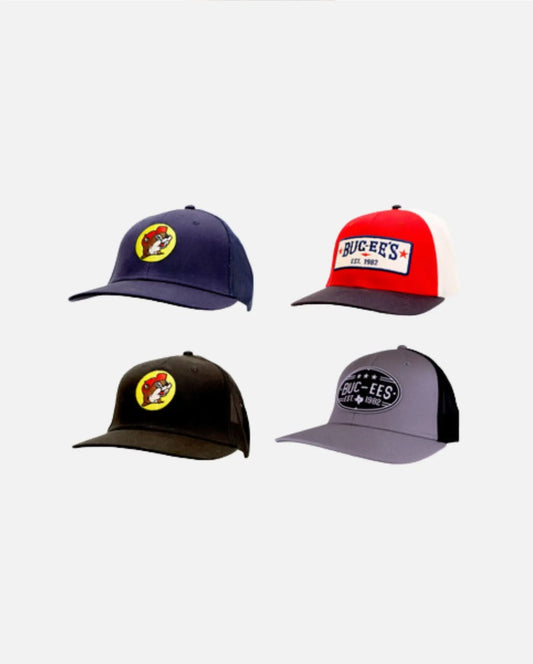 Buc-ee's Proflex Baseball Trucker Hats - 4 Styles & Designs