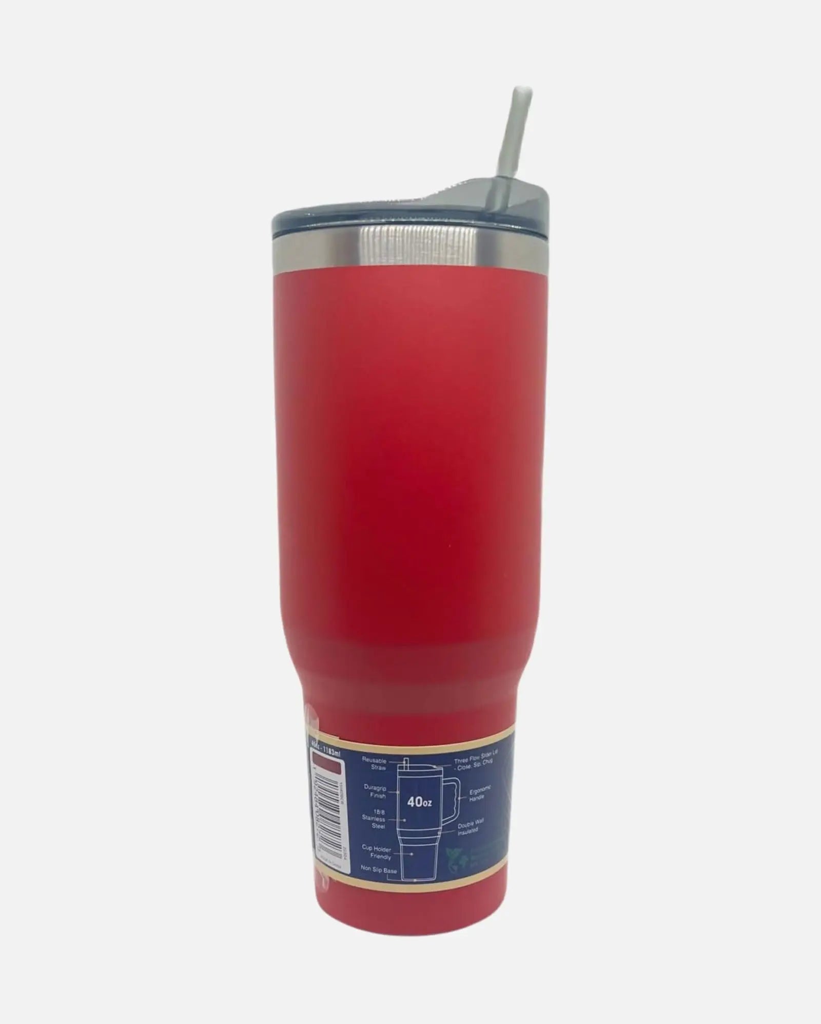 Buc-ee's Red Yukon Outfitters Fit Forty Tumbler