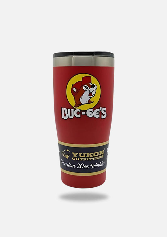 Buc-ee's Red Yukon Outfitters Stainless Steel Tumbler 20oz