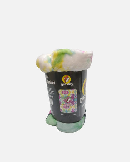 Buc-ee's Tie Dye Blanket - Plush Throw Blanket 50" x 70" details