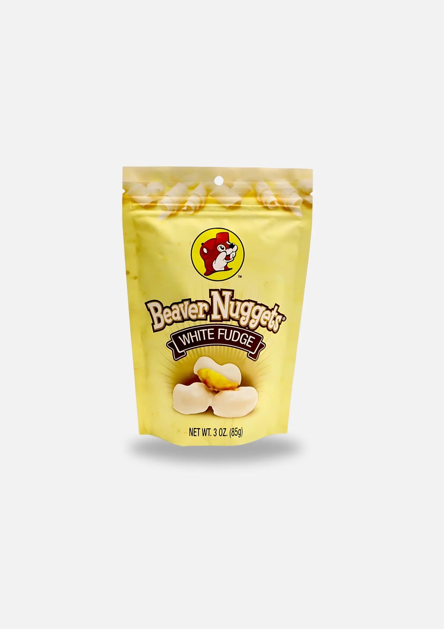 Buc-ee's White Fudge Beaver Nuggets 3oz - Pack of 2