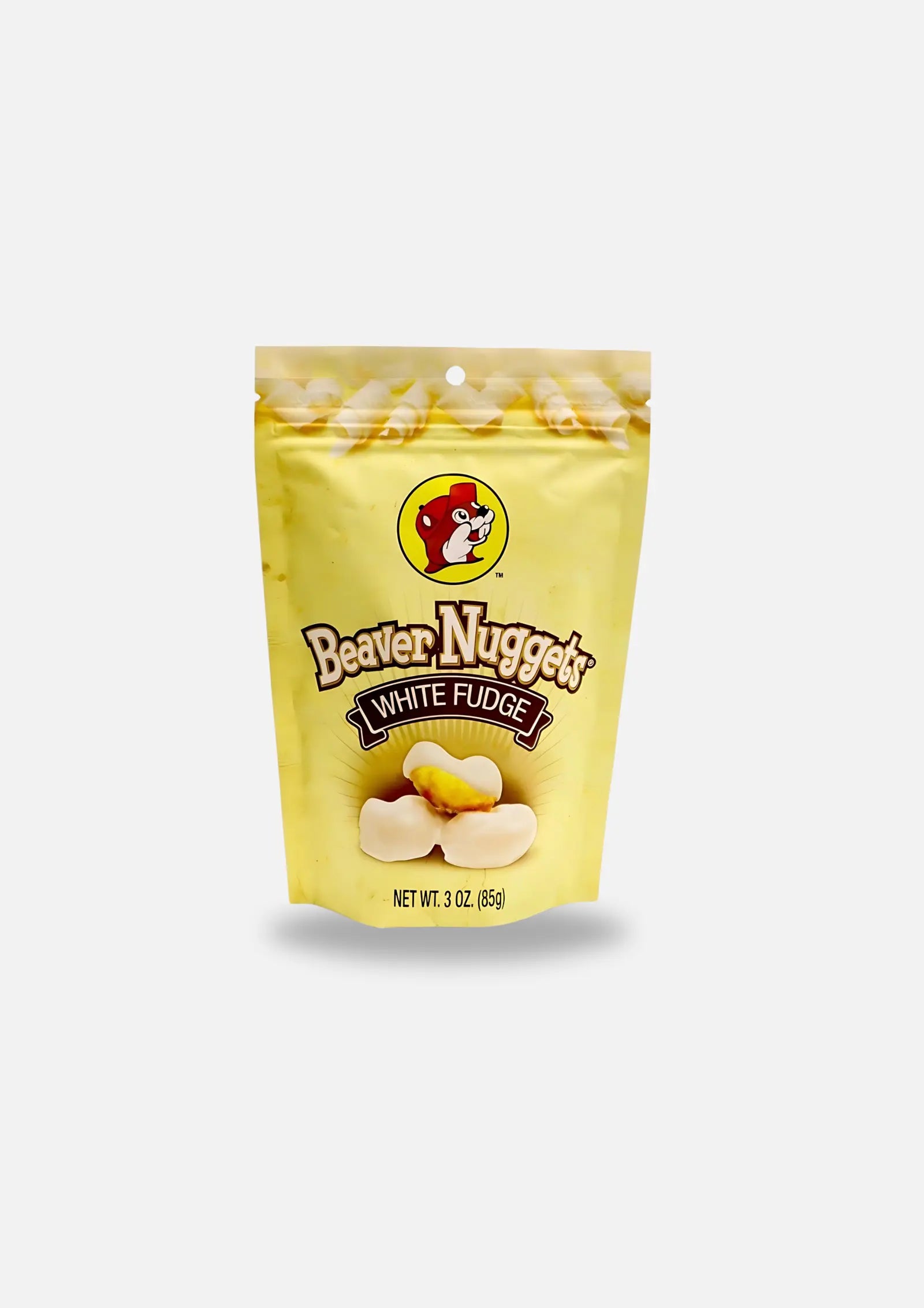 Buc-ee's White Fudge Beaver Nuggets 3oz - Pack of 2