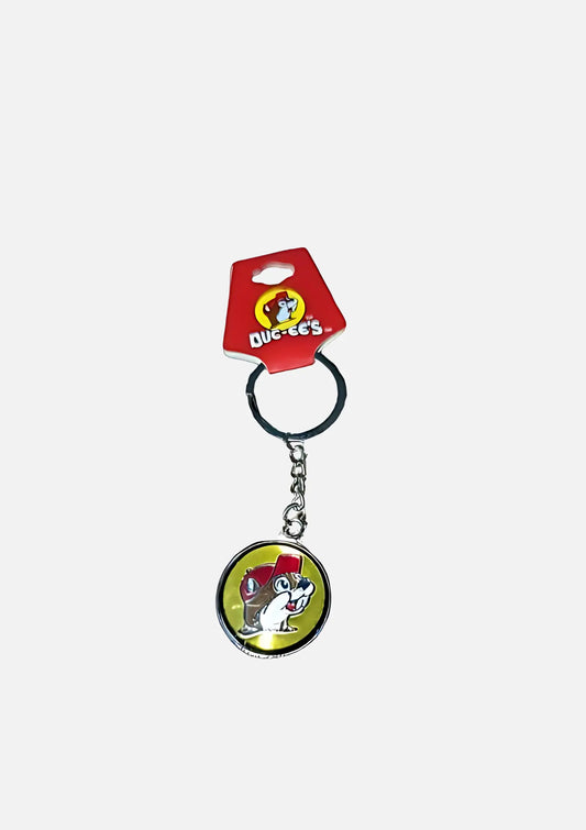 Buc-ee's Beaver Metal Bottle Top Key Chain & Bottle Opener