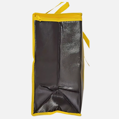Buc-ee's Black Insulated Cooler Bag side detail