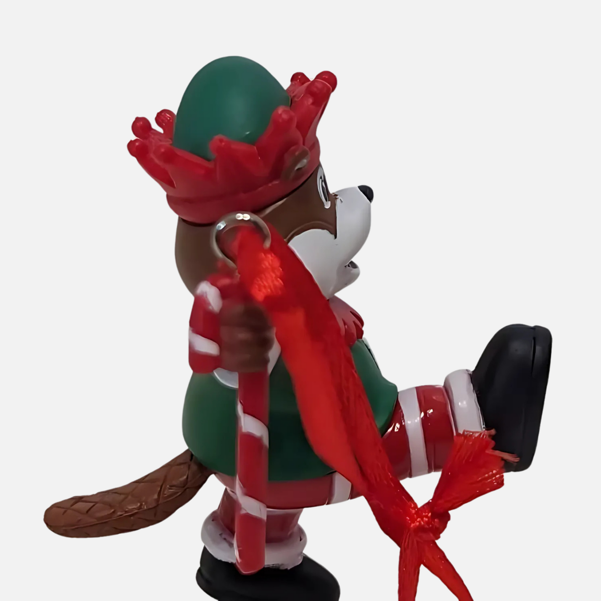 Buc-ee's Beaver Elf Christmas Ornaments Figure side details